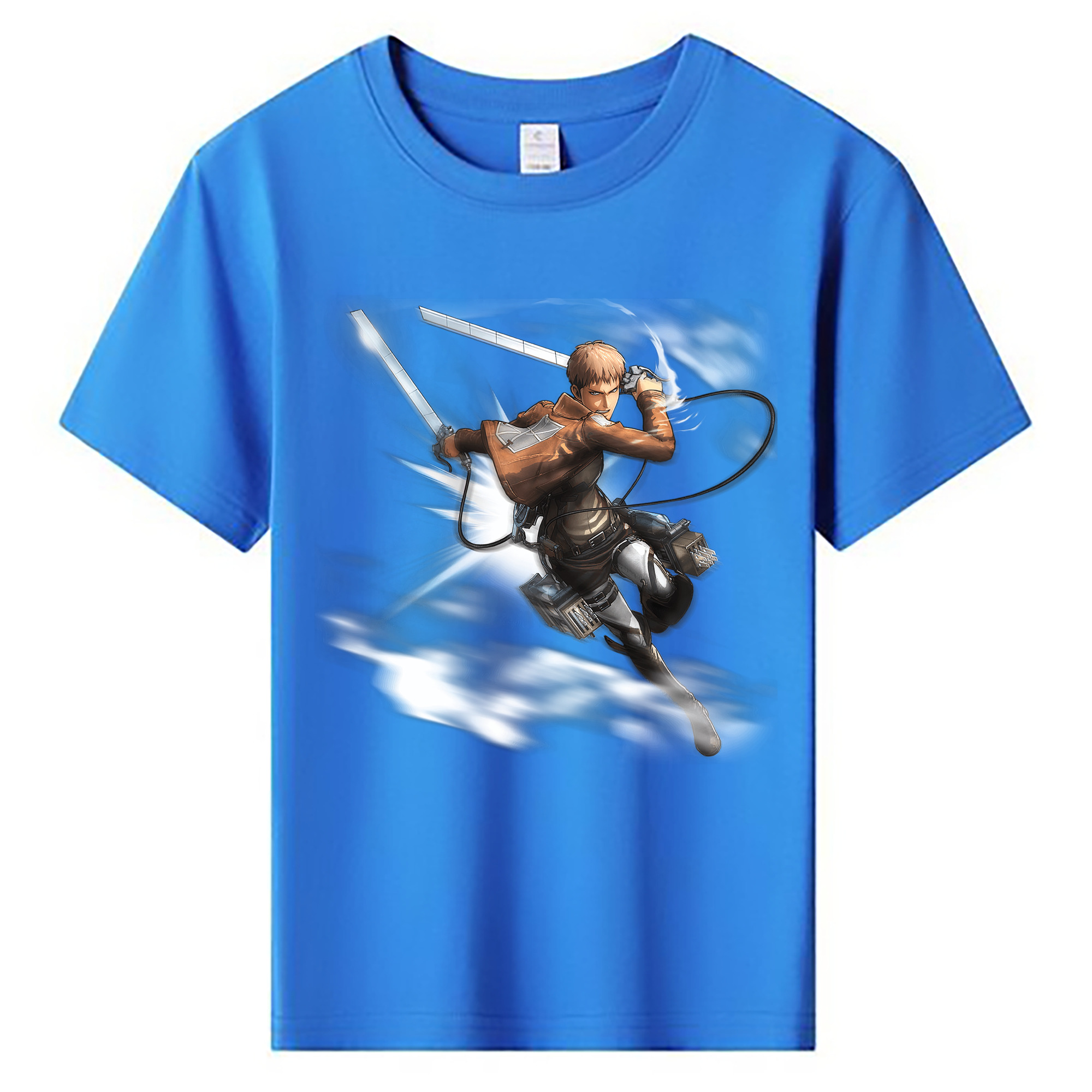 （画像用） 進撃の巨人 ジャン・キルシュタイン Attack on Titan Jean Kirstein 綿100％キッズTシャツ（フロントプリント）